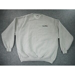 Vintage Sweatshirt Mens 2X Ultraweight Multifoods‎ Crew Neck Long Sleeve